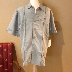 👕 NWT Cubavera brand men’s short sleeve shirt